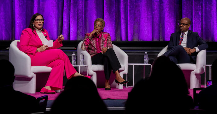 DEI strategies panel during catalyst awards
