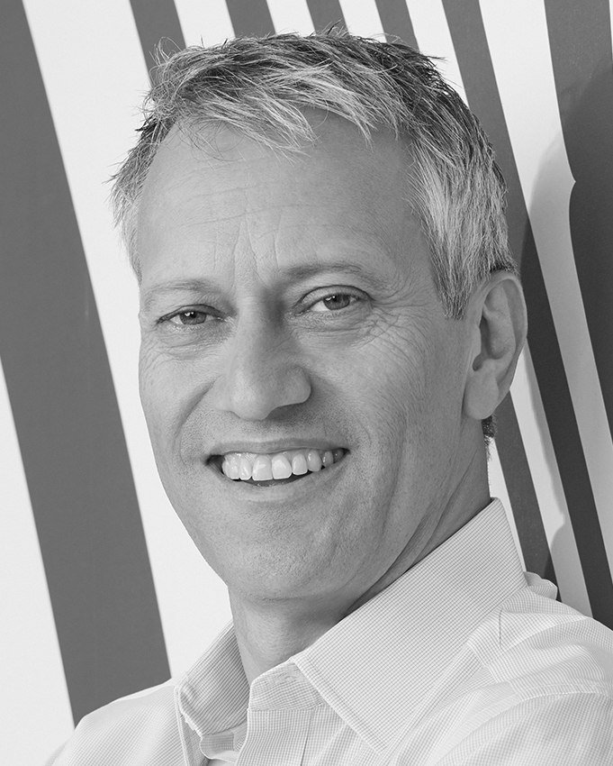 Coca Cola Company's CEO James Quincy in black and white