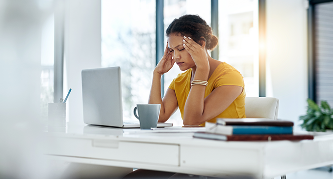 Woman with Emotional Tax
