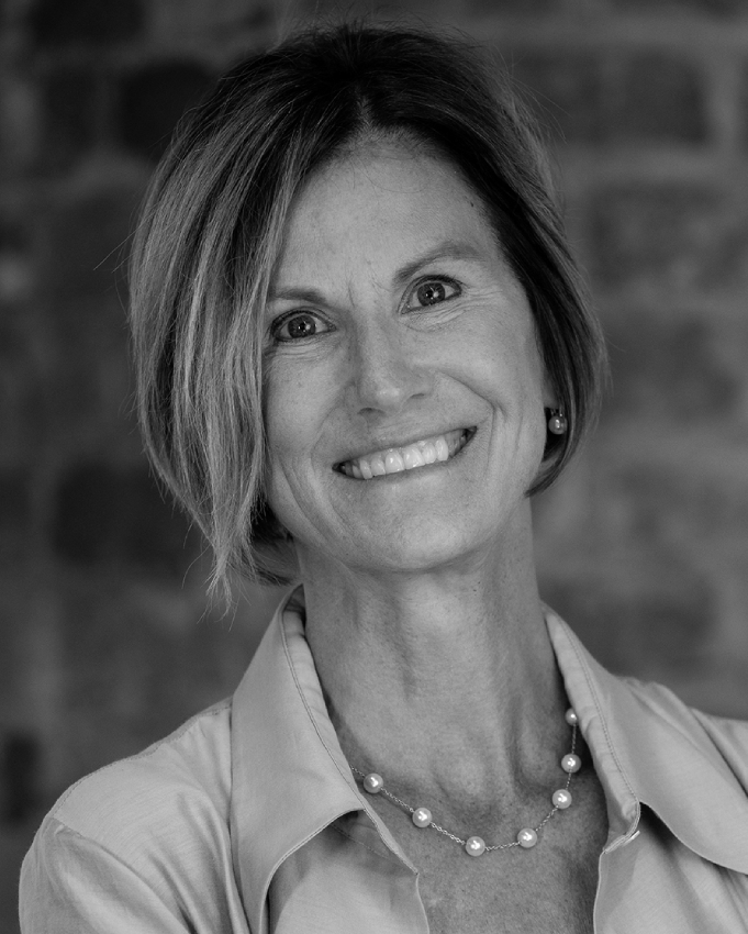 Mary Powell headshot in greyscale