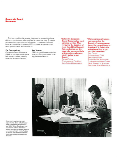 Catalyst Board Resource, 1977